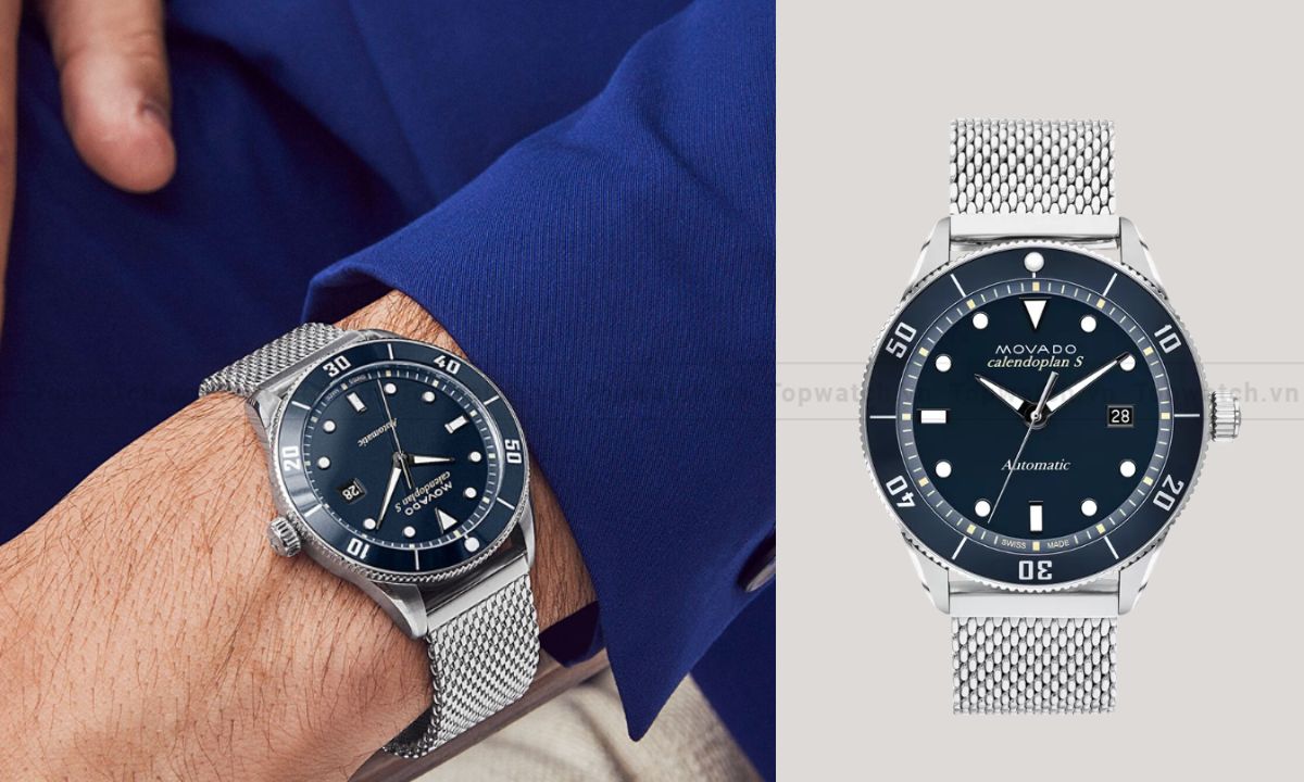 Đồng Hồ Nam Movado Heritage Calendoplan S 3650136