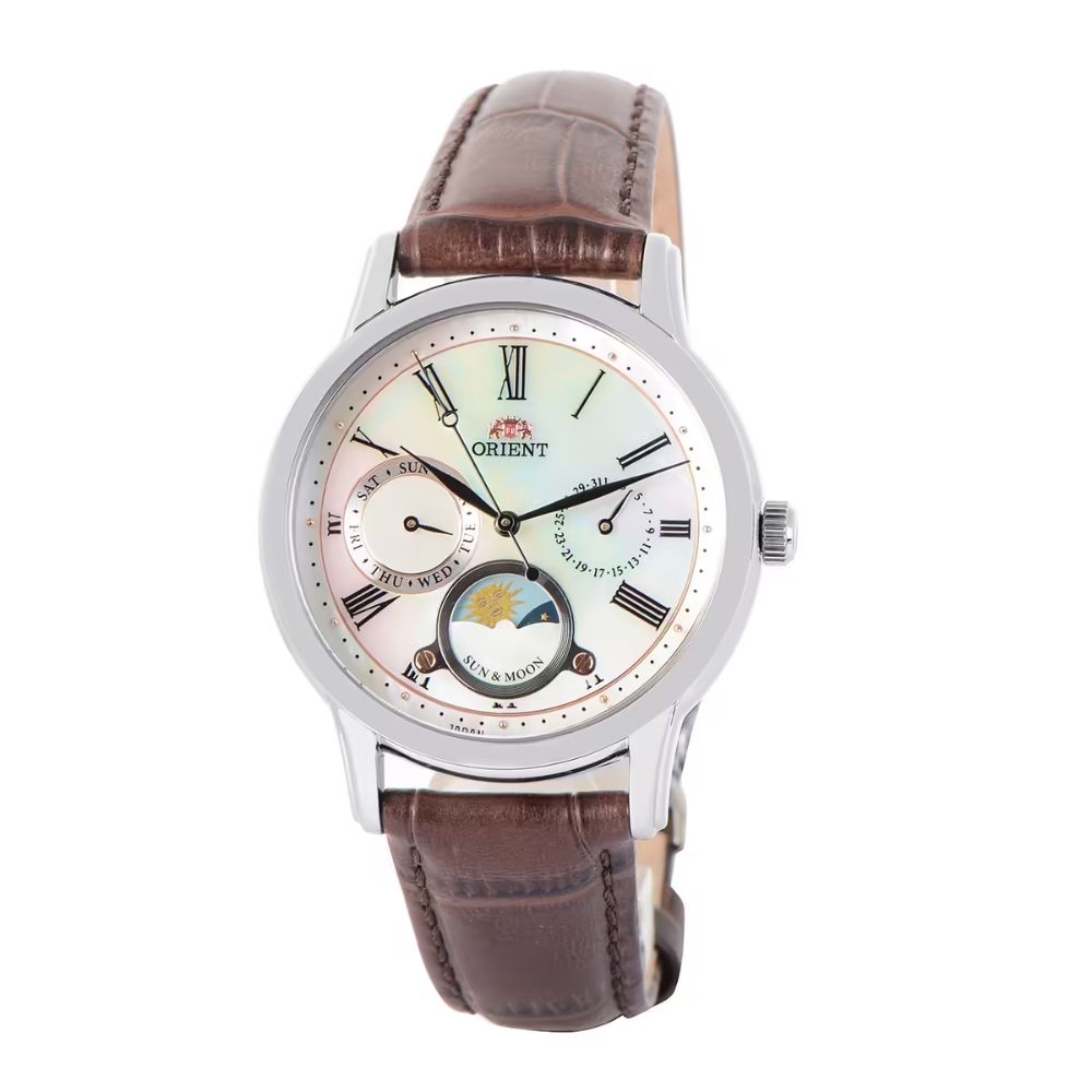 Đồng Hồ Orient Nữ RA-KA0005A00B Dây Da 34.8mm
