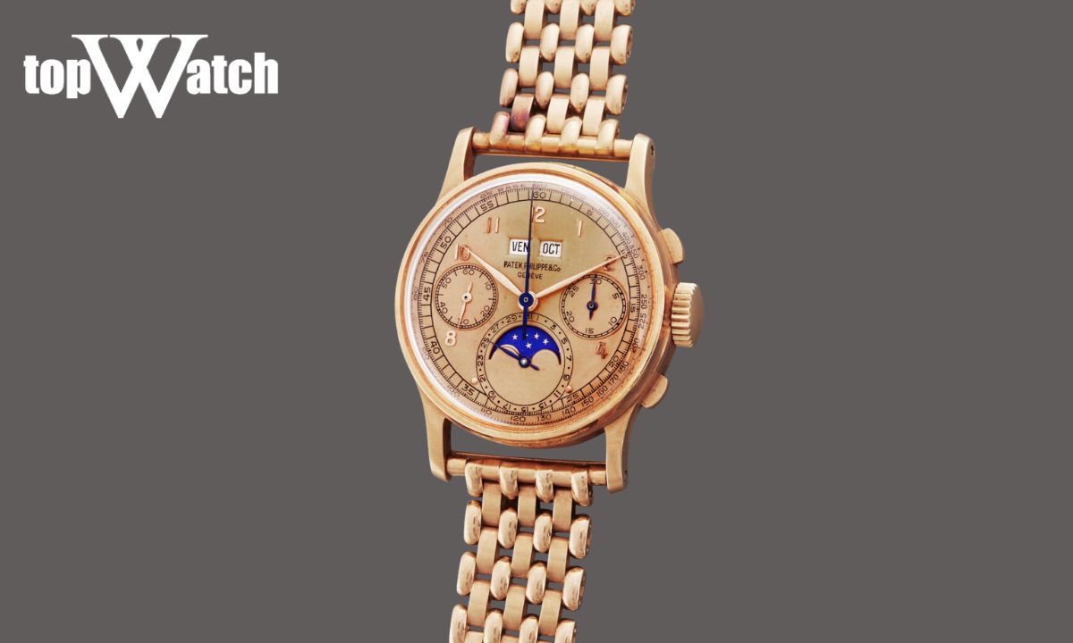 10+ mẫu đồng hồ Patek Philippe cổ giá trị cao, lịch sử lâu đời Đồng hồ Patek Philippe Ref.1518