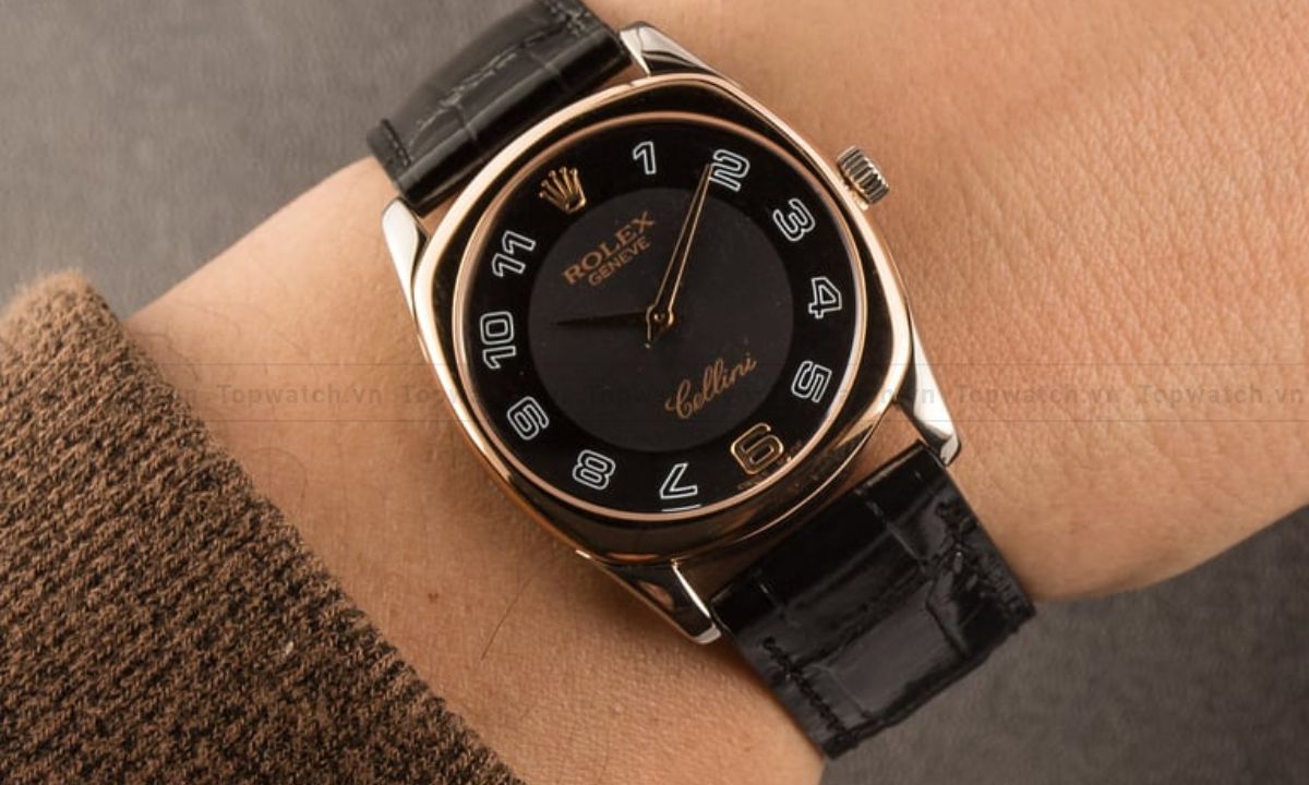 12+ mẫu đồng hồ Rolex dây da cao cấp, thanh lịch vượt thời gian Đồng hồ Rolex Cellini 4233