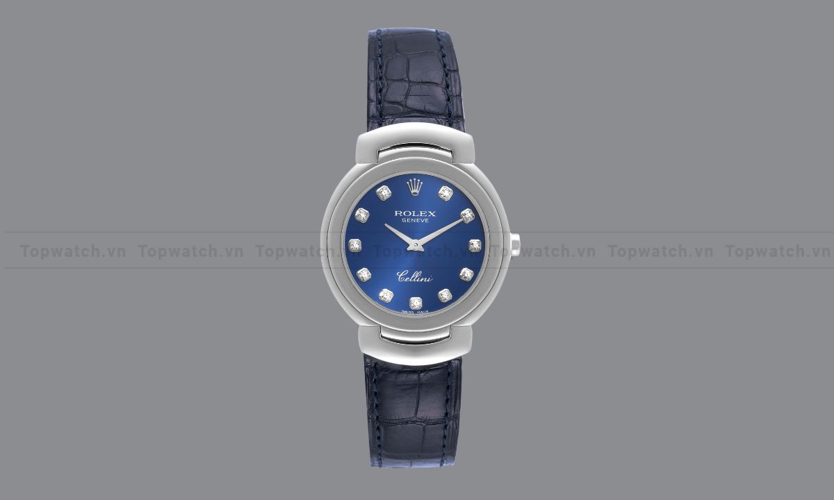 12+ mẫu đồng hồ Rolex dây da cao cấp, thanh lịch vượt thời gian Đồng hồ Rolex Cellini Cellissima 6221
