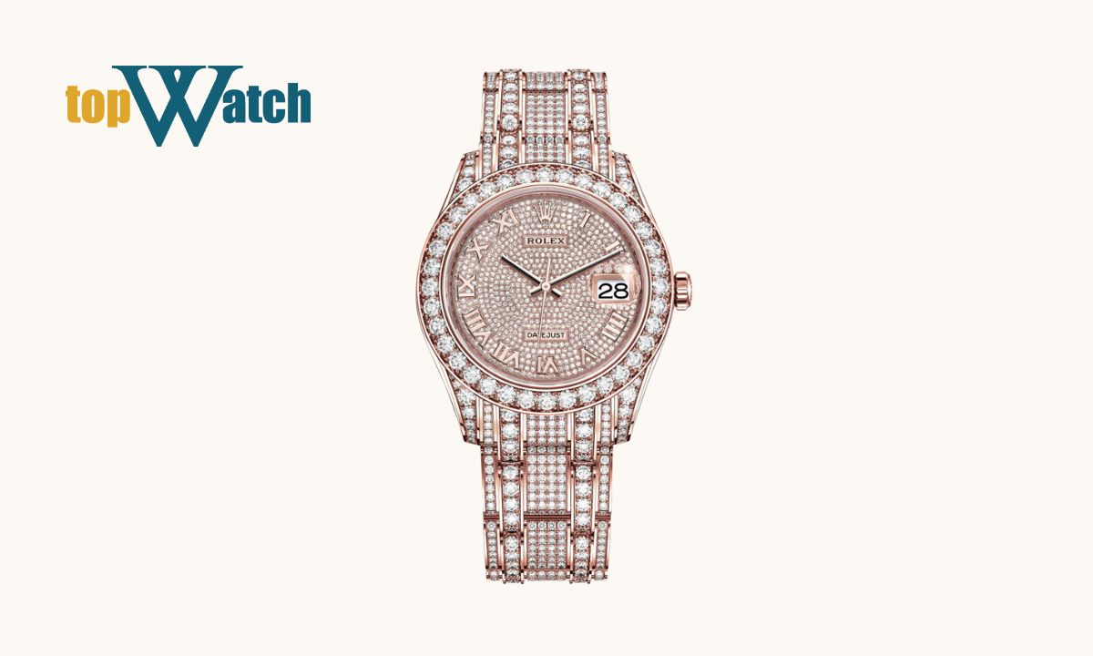 Đồng hồ Rolex Oyster Perpetual Pearlmaster 34mm 81405RBR