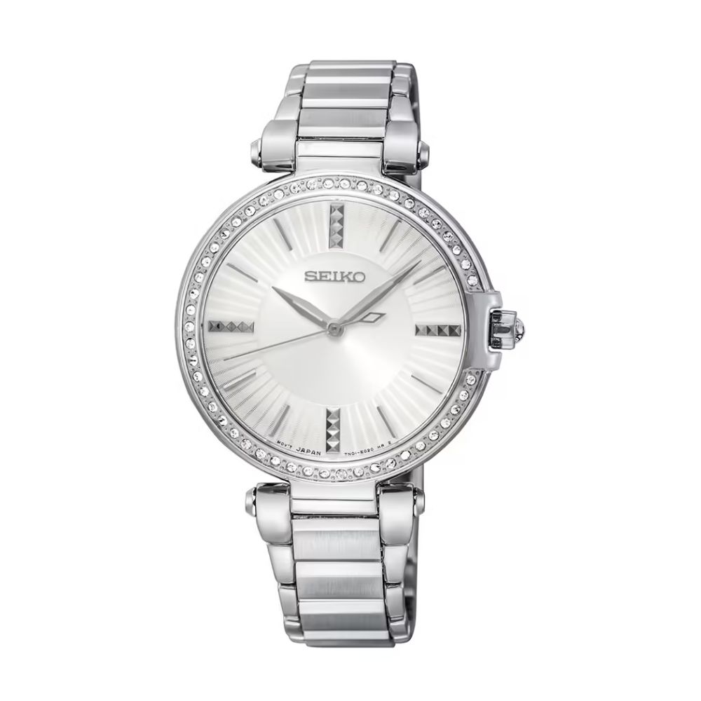 Đồng Hồ Seiko Nữ SRZ515P1 Dây Kim loại 33mm