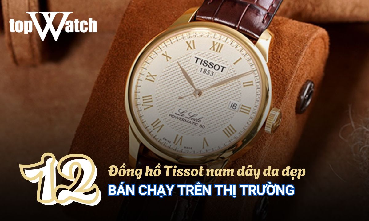 đồng hồ tissot nam dây da