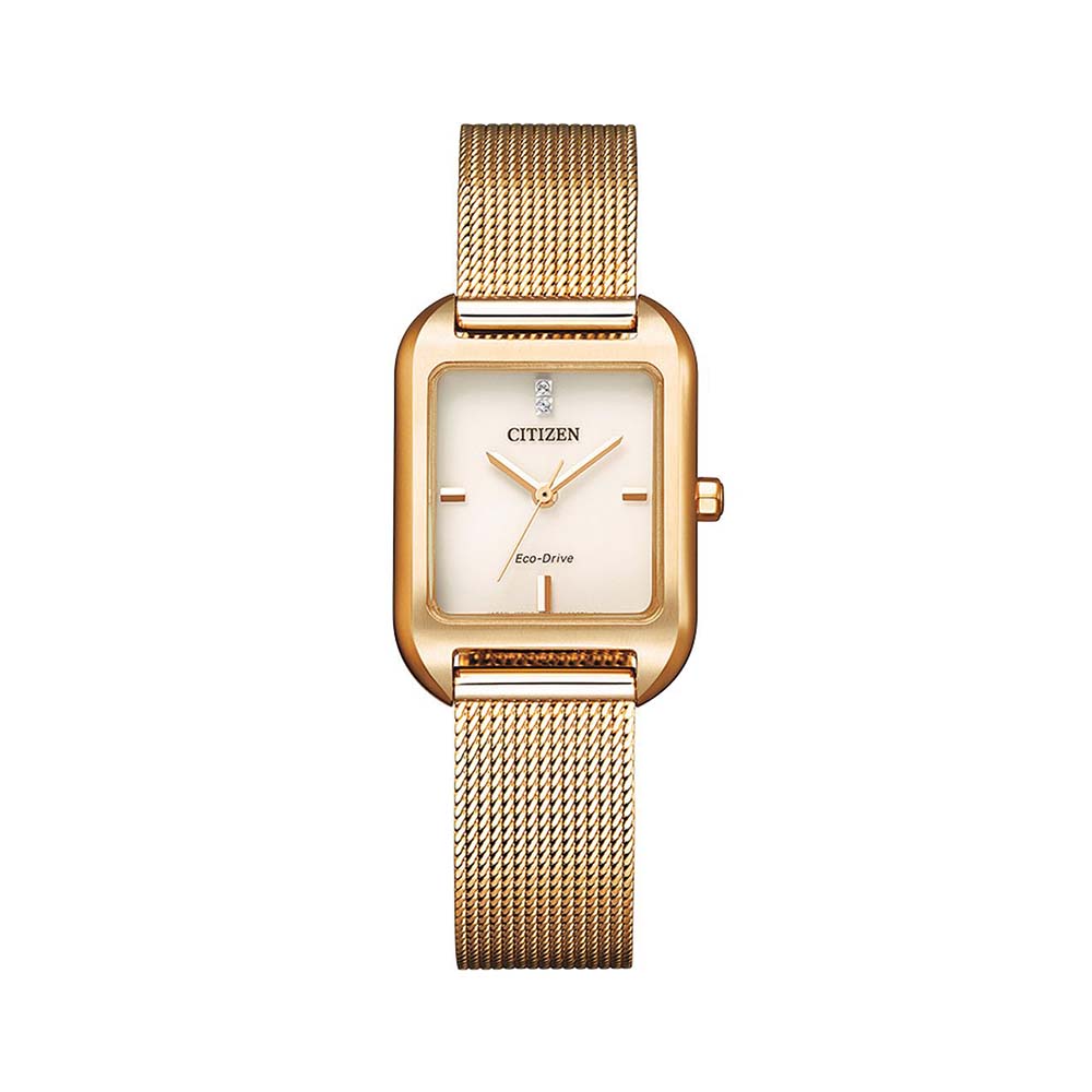 Đồng hồ Citizen Nữ EM0493-85P Dây Mesh 24mm