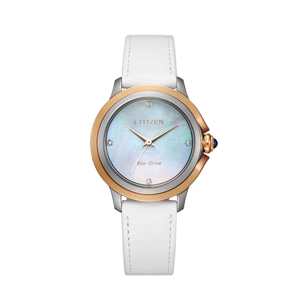 Đồng hồ Citizen Nữ EM0796-08Y Dây Thép Không Gỉ 32mm