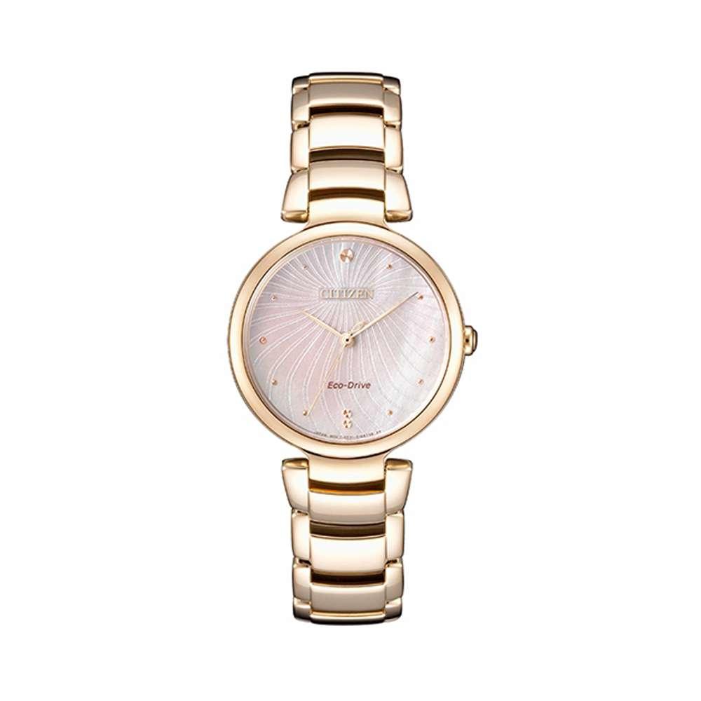 Đồng hồ Citizen Nữ EM0853-81Y Dây Thép Không Gỉ 31mm