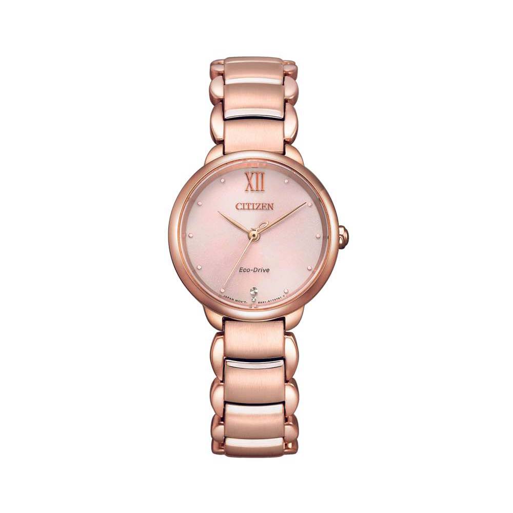 Đồng hồ Citizen Nữ EM0922-81X Dây Thép Không Gỉ 28mm