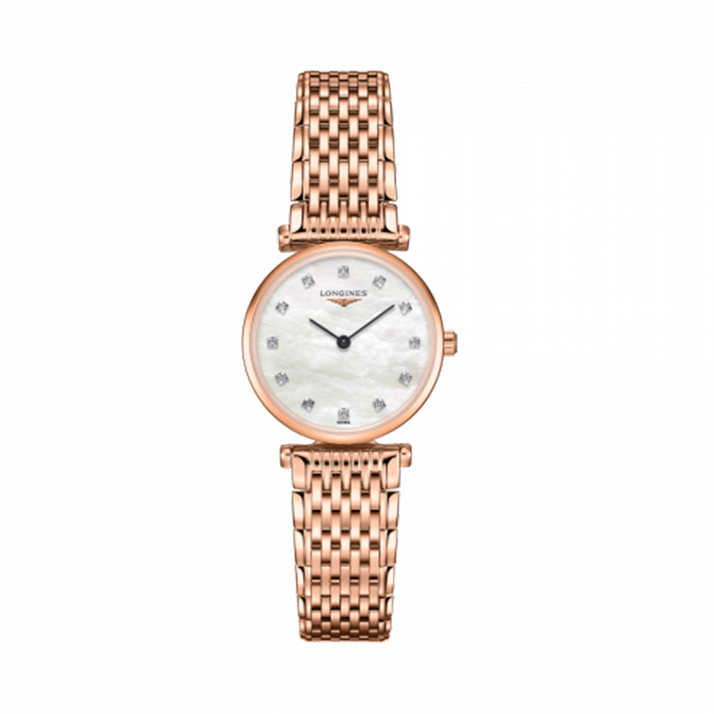 Đồng hồ Longines Nữ L4.209.1.97.8 Dây Kim Loại 24mm