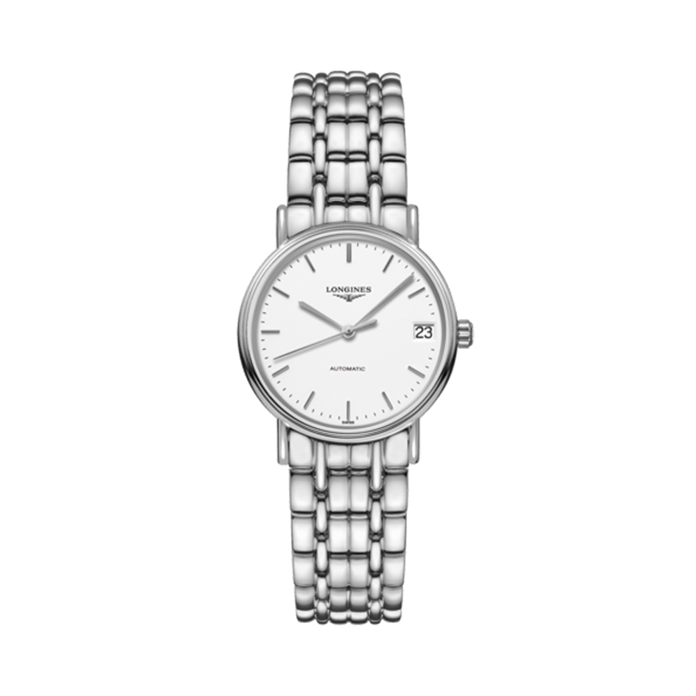 Đồng hồ Longines Nữ L4.322.4.12.6 Dây Kim Loại 30mm