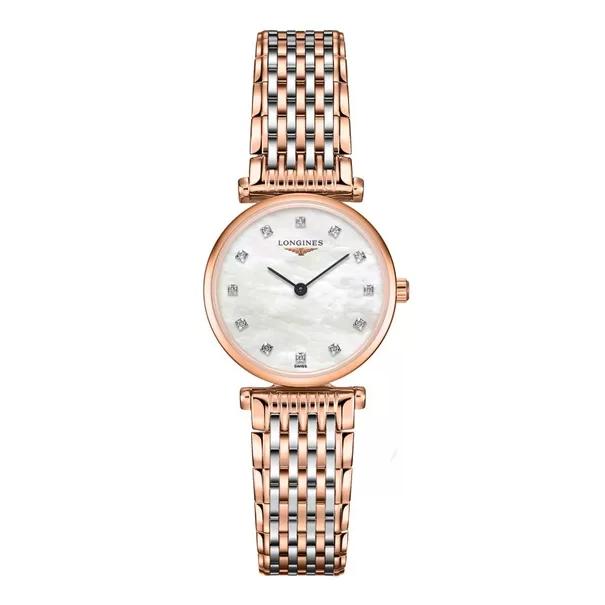 Đồng hồ Longines Nữ L4.209.1.97.7 Dây Kim Loại 24mm