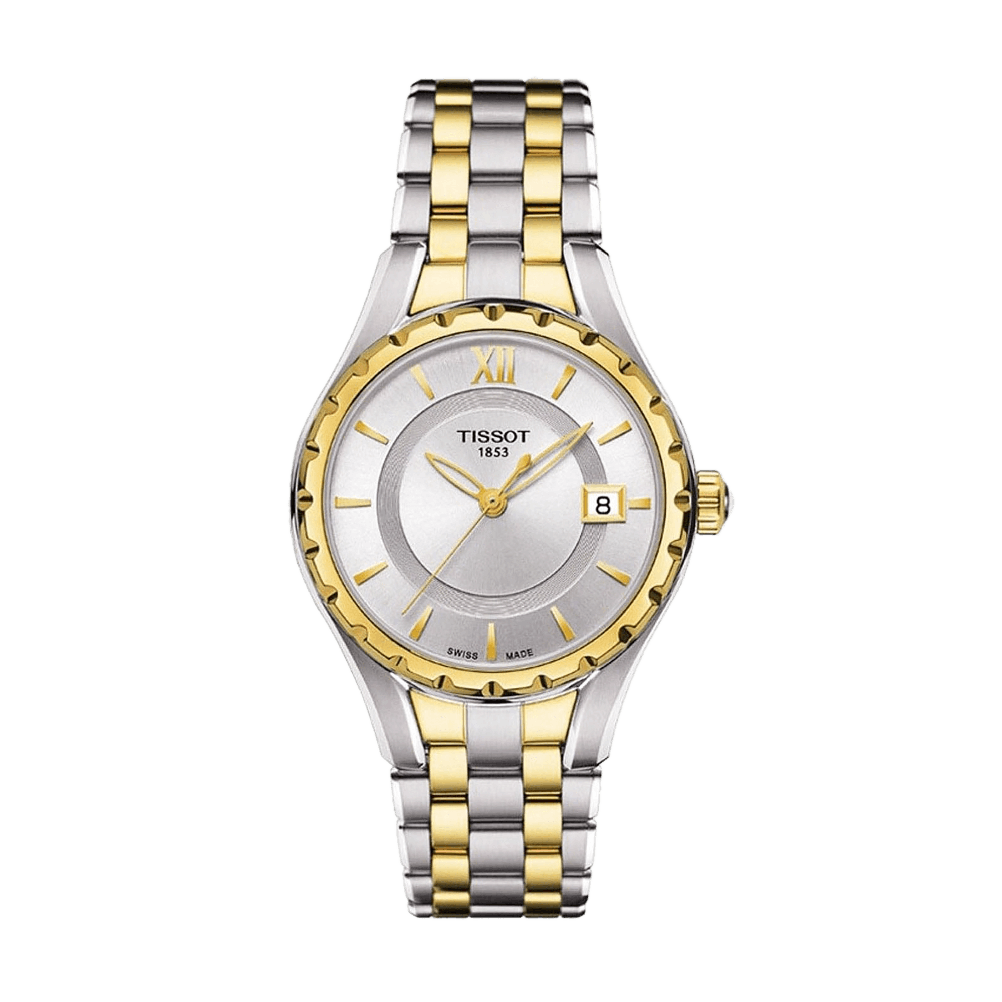 Đồng hồ Tissot Nữ T072.010.22.038.00 Dây Thép Không Gỉ Mạ Vàng 28mm