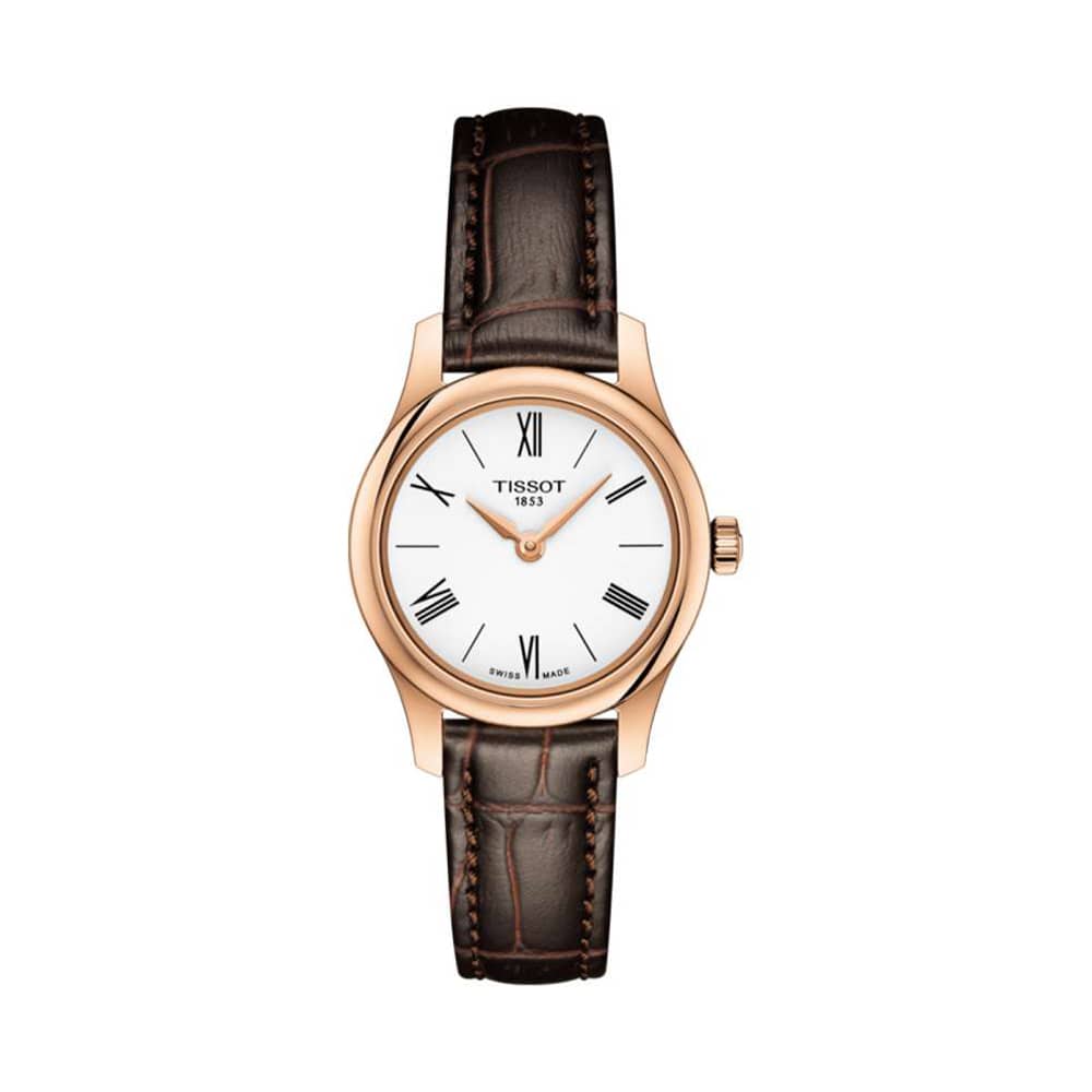 Đồng hồ Tissot Nữ T063.009.36.018.00 Dây Da 25mm