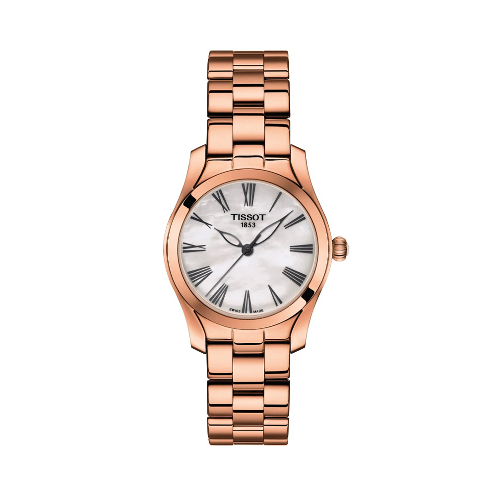 Đồng hồ Tissot Nữ T112.210.33.113.00 Dây Thép Không Gỉ Mạ Vàng 30mm