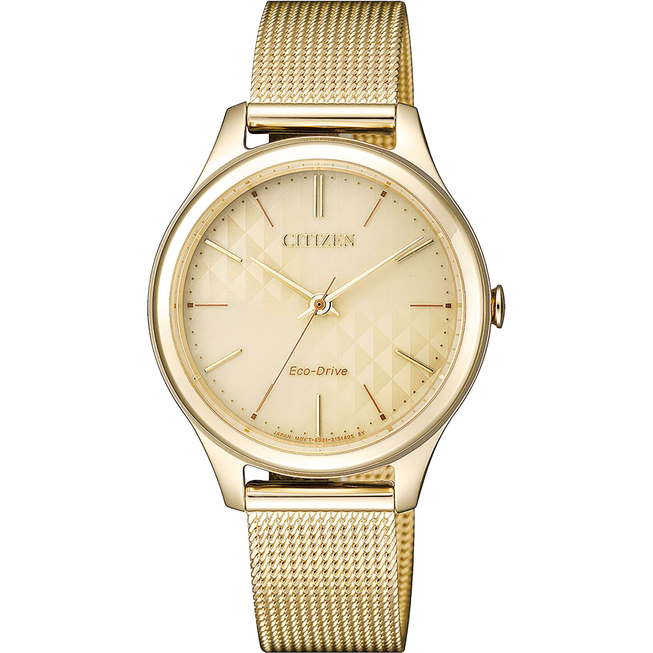 Đồng hồ Citizen Nữ EM0502-86P Dây Mesh 32mm