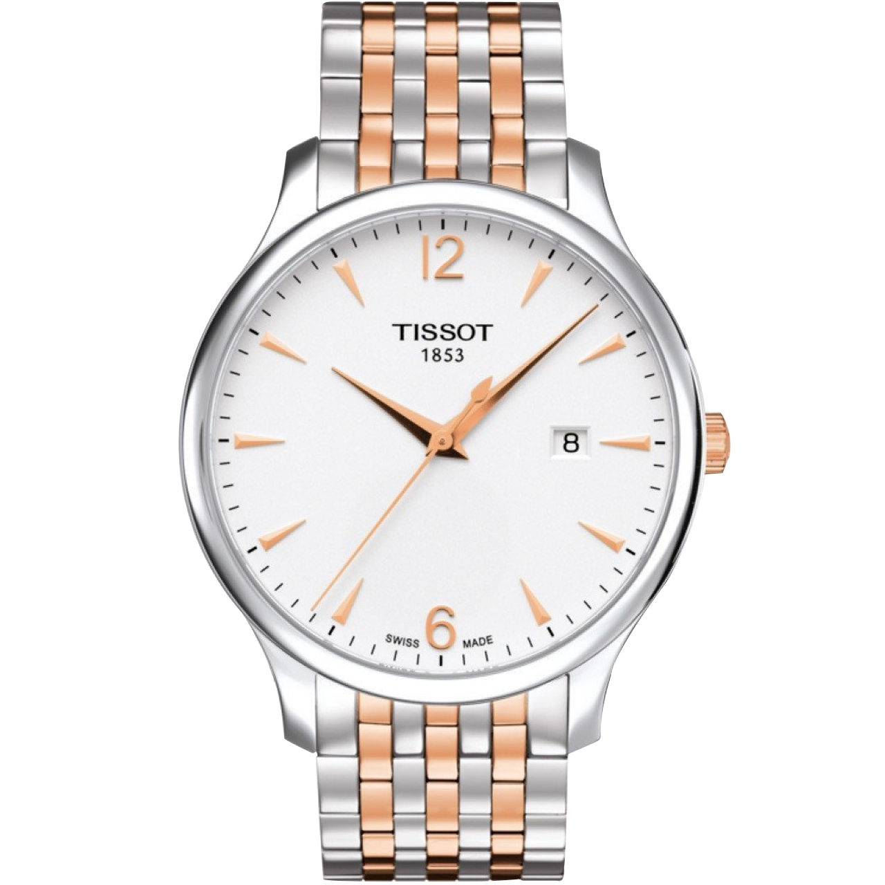 Đồng hồ Tissot Nam T063.610.22.037.01 Dây Thép Không Gỉ Mạ Vàng 42mm