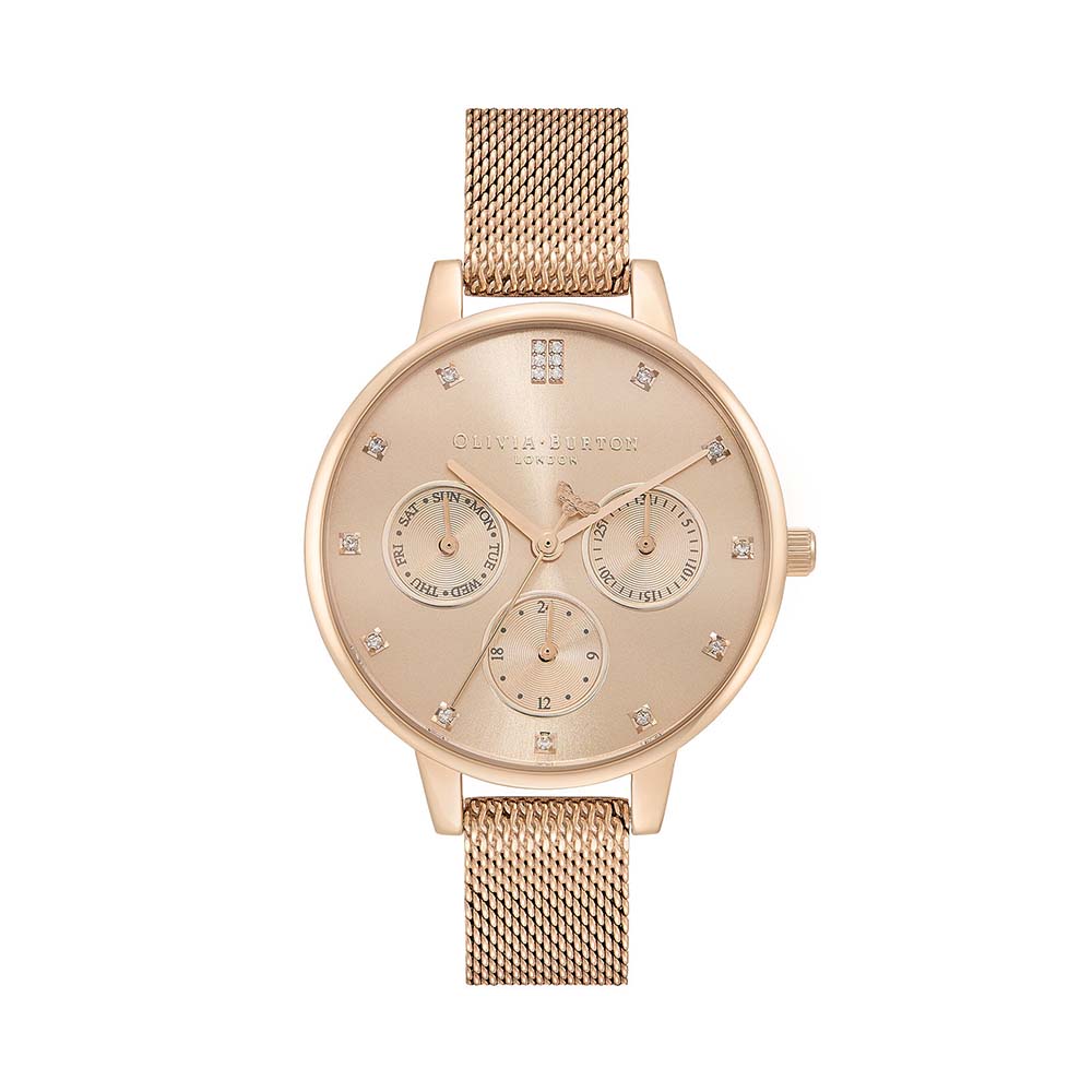 Đồng hồ Olivia Burton Nữ 24000008 Dây Mesh 34mm