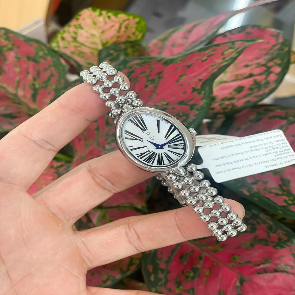 Đồng hồ Emily Carter Nữ ECO38QSS15S Dây Kim loại 27x22mm
