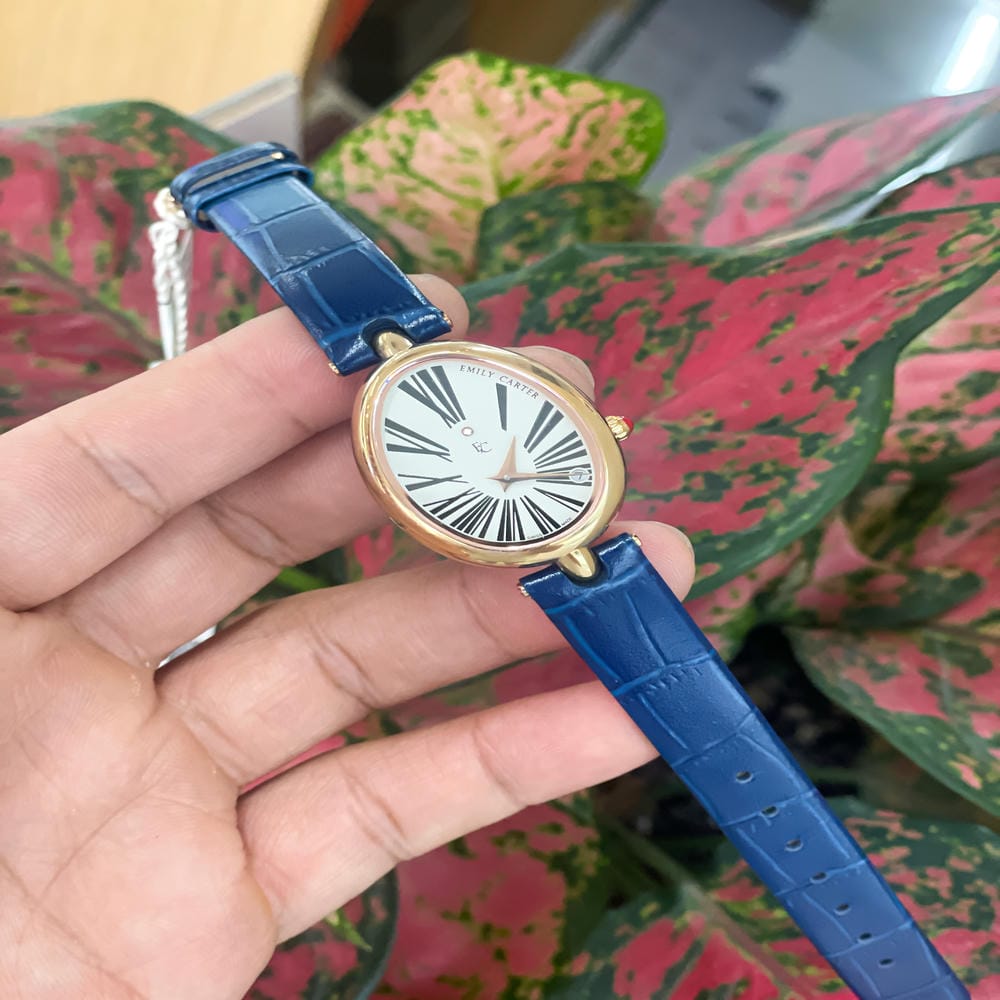 Đồng hồ Emily Carter Nữ ECO38QRR14CBE Dây Da 27x22mm