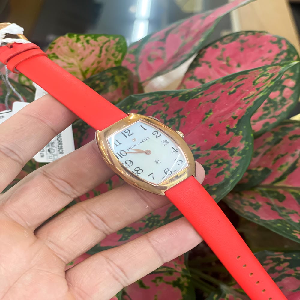 Đồng hồ Emily Carter Nữ ECT35QRR25CR Dây Da 30x23mm