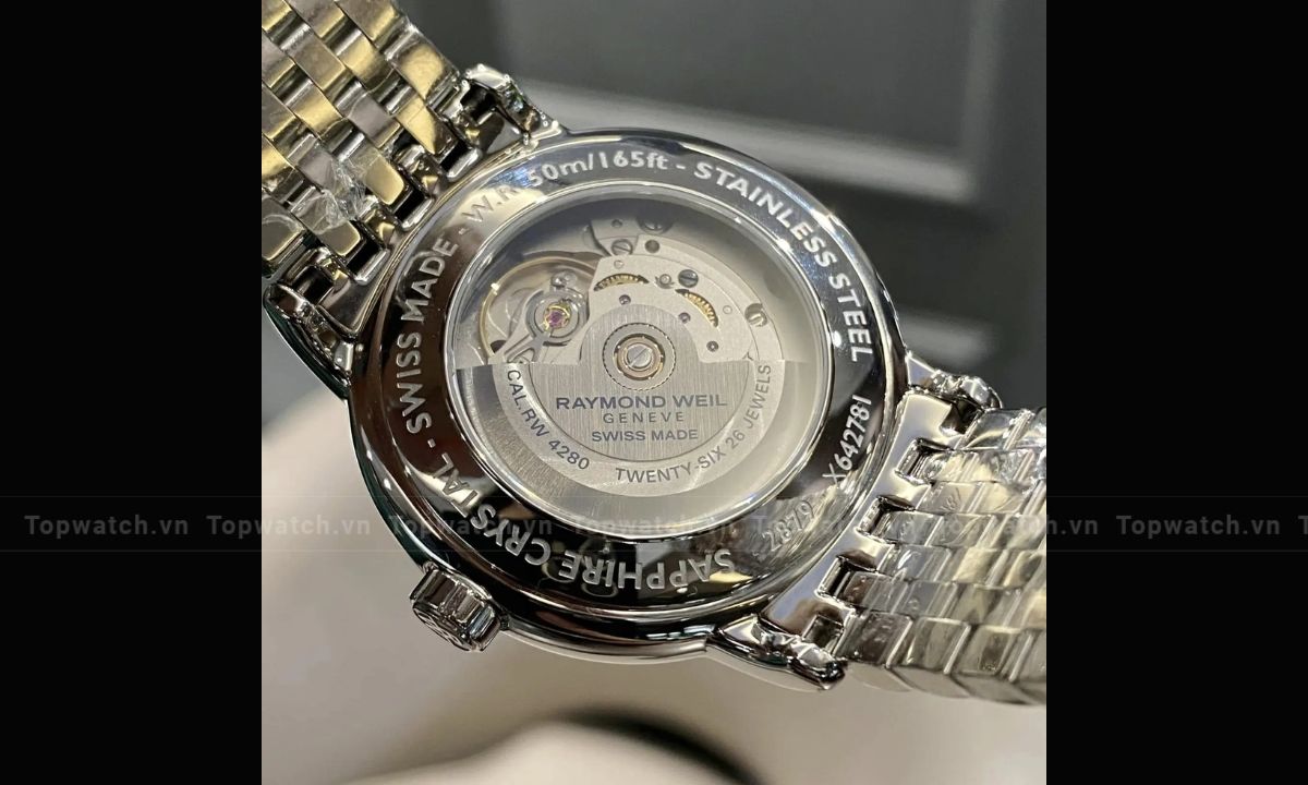 Đồng hồ Raymond Weil của nước nào? Giá bao nhiêu? Bộ máy Raymond Weil Calibre RW 4280