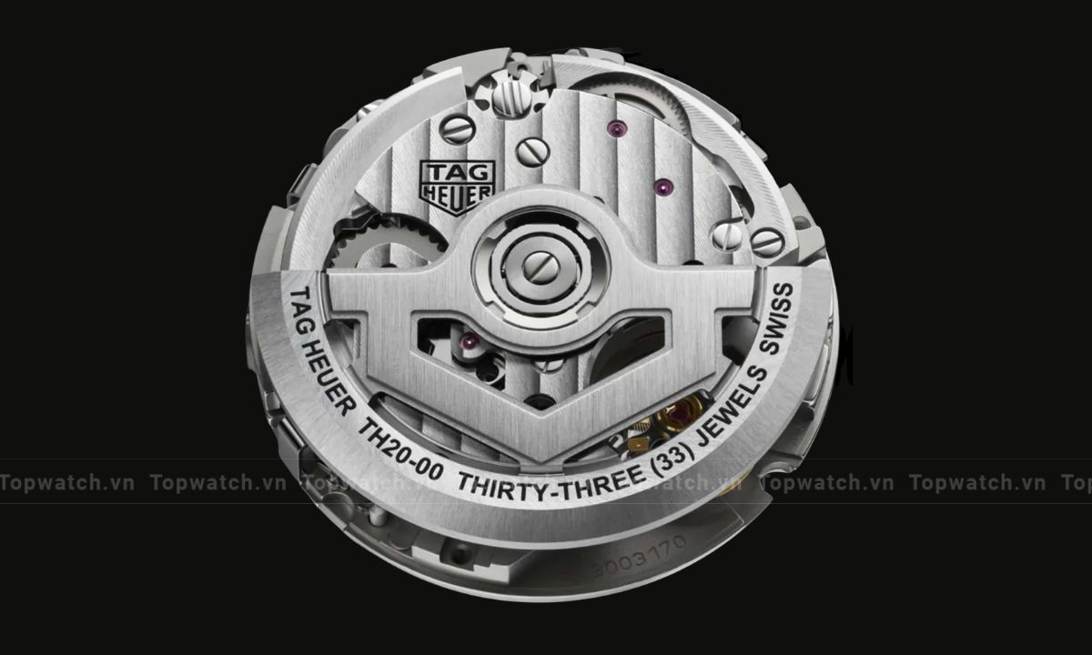Đồng hồ Tag Heuer của nước nào? Có tốt không? Giải đáp chi tiết Bộ máy TH20-00 là bộ máy chronograph tự động hiện đại và cao cấp nhất của TAG Heuer