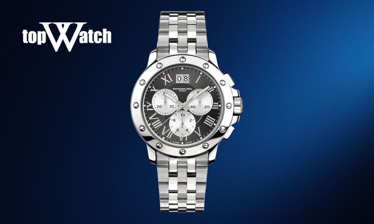 Đồng hồ Raymond Weil của nước nào? Giá bao nhiêu? Đồng hồ Raymond Weil 4899-ST-00668 Tango Chronograph Grey 40mm