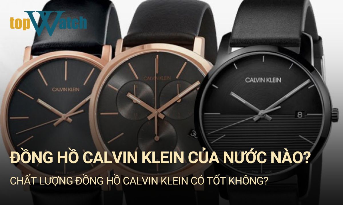 đồng hồ calvin klein của nước nào