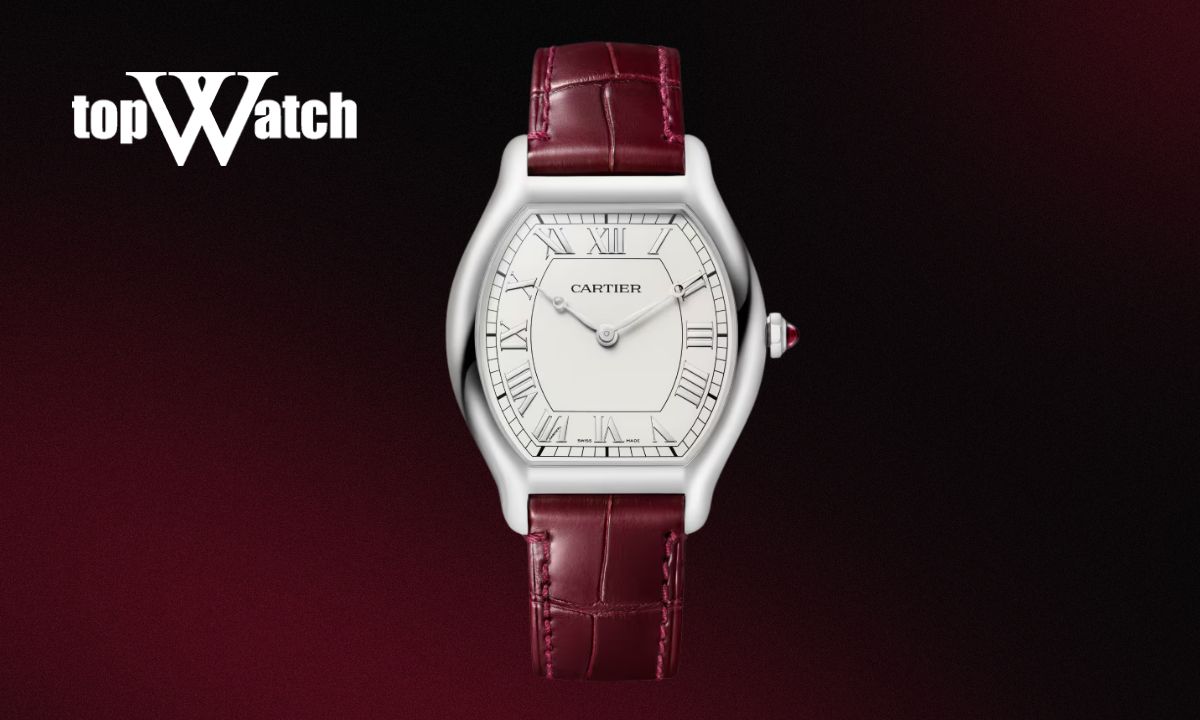 Đồng hồ Cartier nam dây da Privé Tortue CRWGTO0008