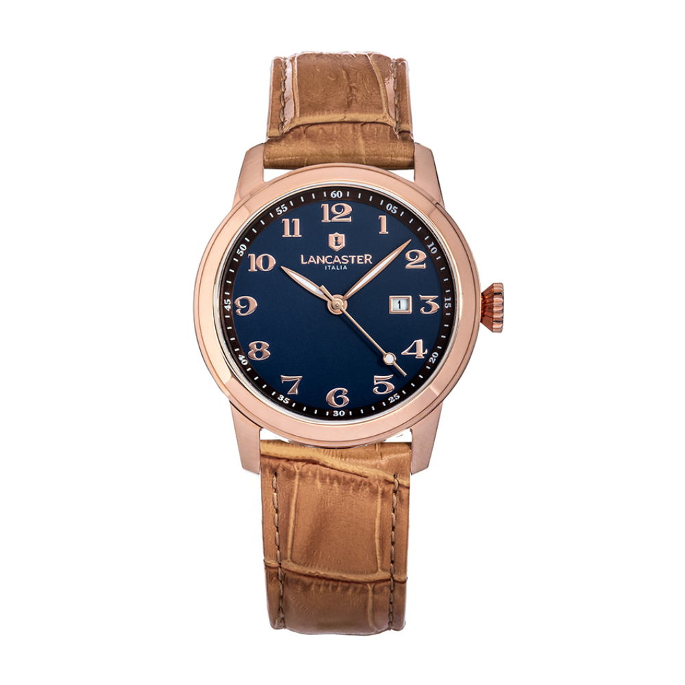 Đồng hồ Lancaster Nam OLA0684L/RG/BL/MR Dây Da 42mm