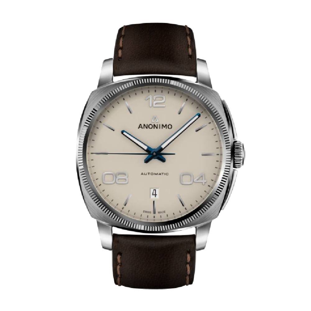 Đồng hồ Anonimo Nam AM-4000.01.310.W42 Dây Da 42mm