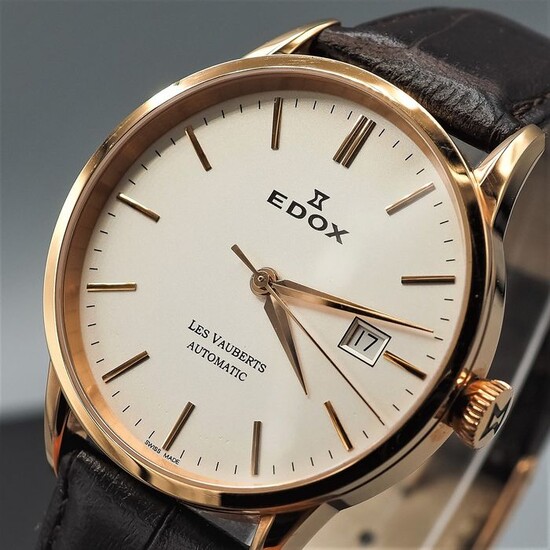 Đồng Hồ Edox 80081 37R AIR Automatic Dây Da 39mm