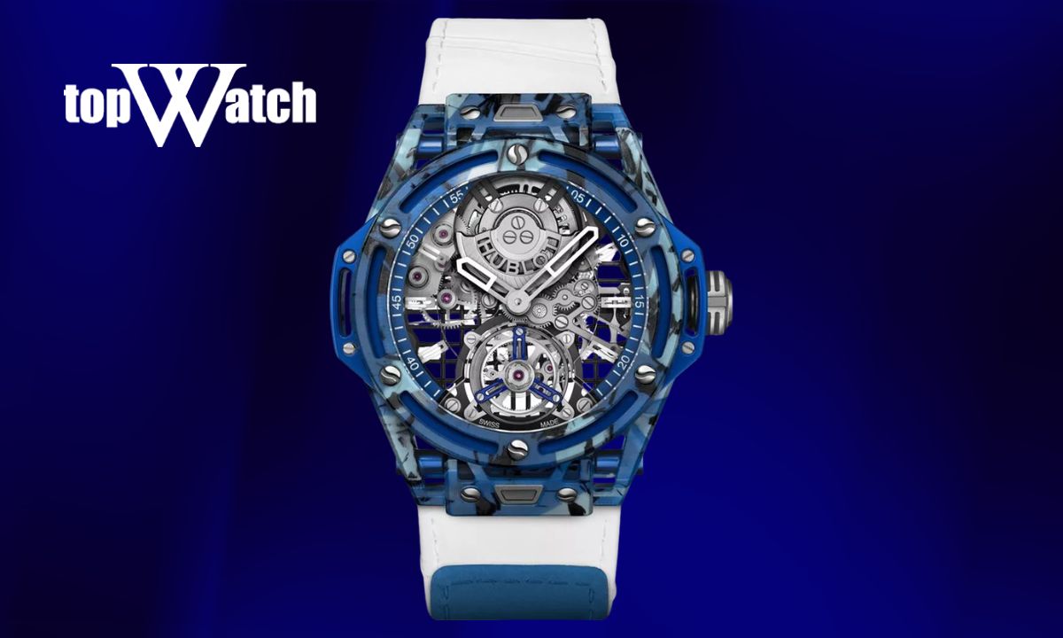 Top 11 mẫu đồng hồ Hublot dây da cao cấp, thanh lịch và sang trọng Đồng hồ Hublot Big Bang 429.QKB.0120.NR.DJO26 Tourbillon Novak Djokovic GOAT