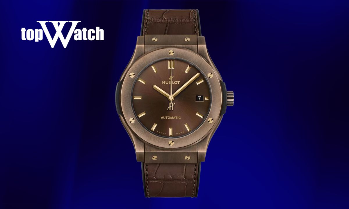 Top 11 mẫu đồng hồ Hublot dây da cao cấp, thanh lịch và sang trọng Đồng hồ Hublot Classic Fusion 511.BZ.3480.LR.ECU21 Bronze
