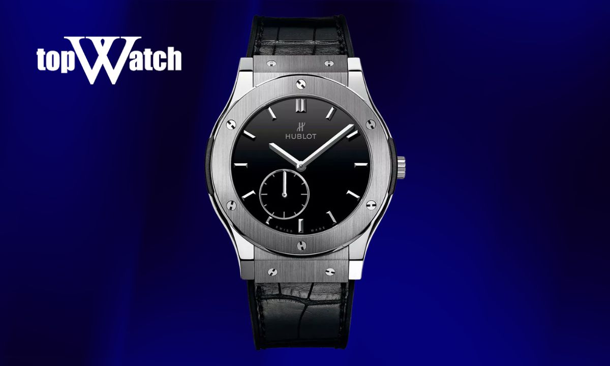 Top 11 mẫu đồng hồ Hublot dây da cao cấp, thanh lịch và sang trọng Đồng hồ Hublot Classic Fusion 545.NX.1270.LR Ultra Thin