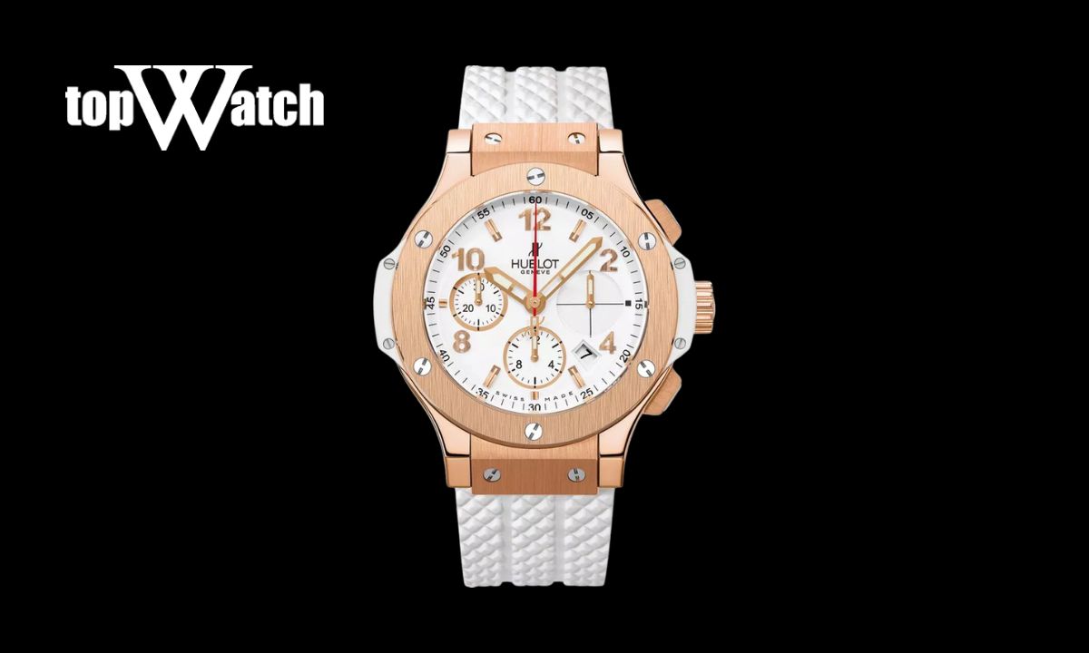 Top 10 mẫu đồng hồ Hublot mặt trắng đẹp, tinh tế và sang trọng Đồng hồ Hublot mặt trắng Big Bang 341.PE.2010.RW 41mm
