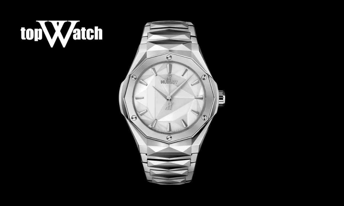 Top 10 mẫu đồng hồ Hublot mặt trắng đẹp, tinh tế và sang trọng Đồng hồ Hublot mặt trắng Classic Fusion 550.NS.2200.NS.ORL22 40mm