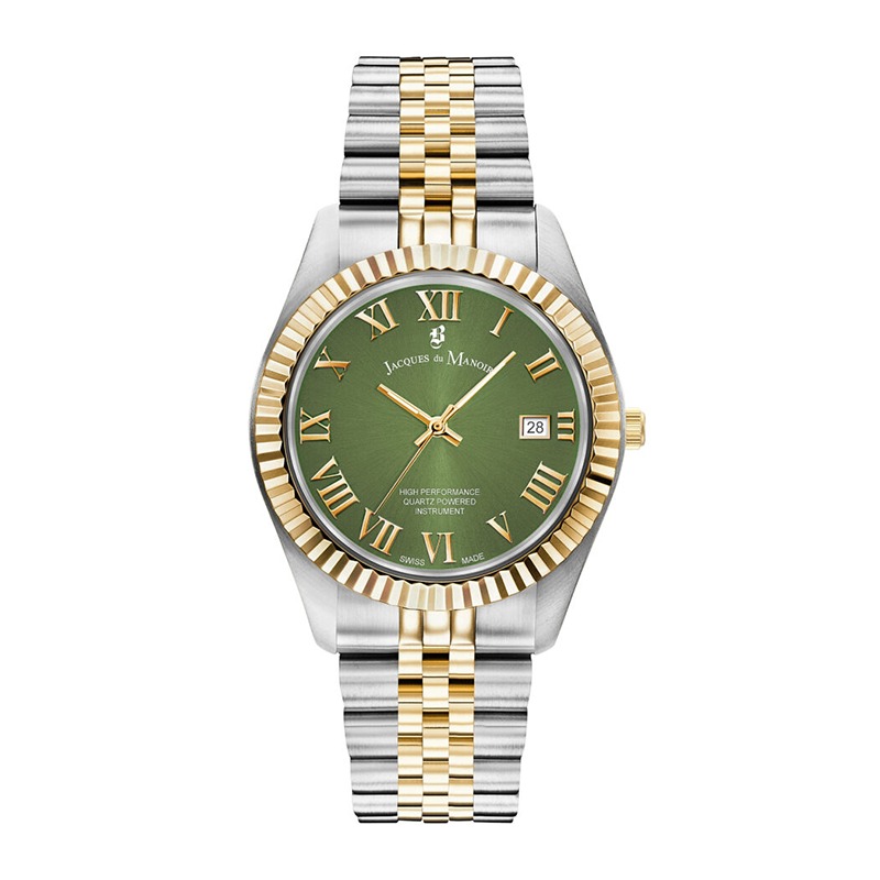 Đồng hồ Jacques du Manoir Nam JWG00604 Dây Thép Không Gỉ 40mm