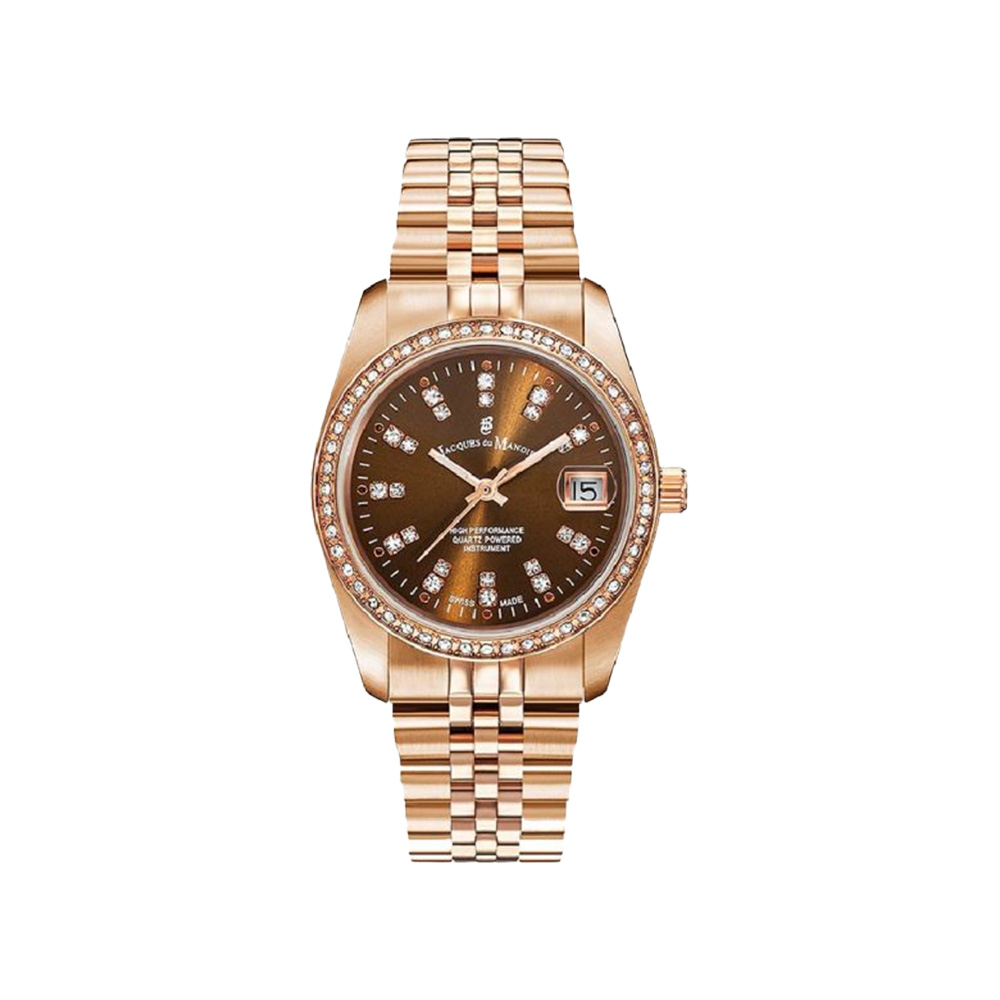 Đồng hồ Jacques du Manoir Nam NROP.17 Dây Thép Không Gỉ 36mm