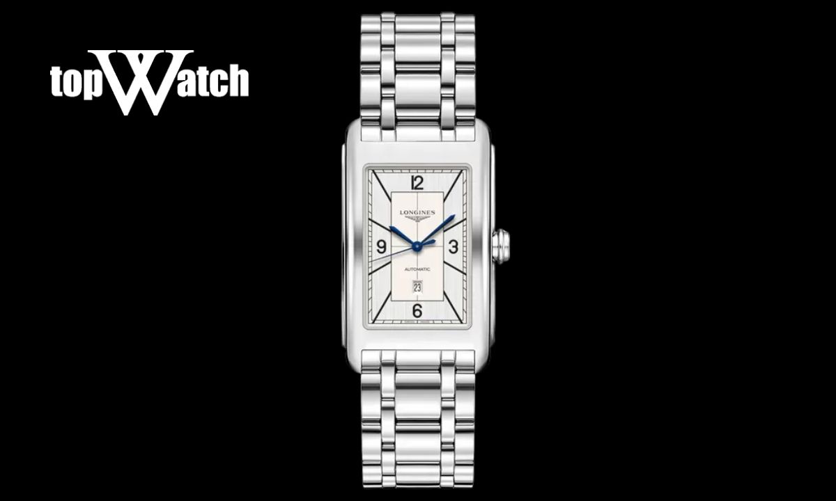 Gợi ý 10 mẫu đồng hồ Longines mặt chữ nhật thanh lịch và thời trang Đồng hồ Longines mặt chữ nhật Nam L5.757.4.73.6