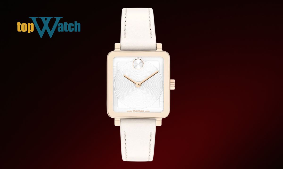 Top 13 mẫu đồng hồ Movado nữ dây da đẹp và đáng mua Đồng hồ Movado BOLD Evolution 2.0 Square 3601211