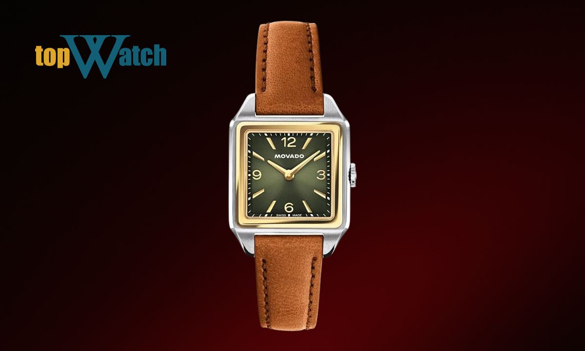 Top 13 mẫu đồng hồ Movado nữ dây da đẹp và đáng mua Đồng hồ Movado Heritage 1917 3650246