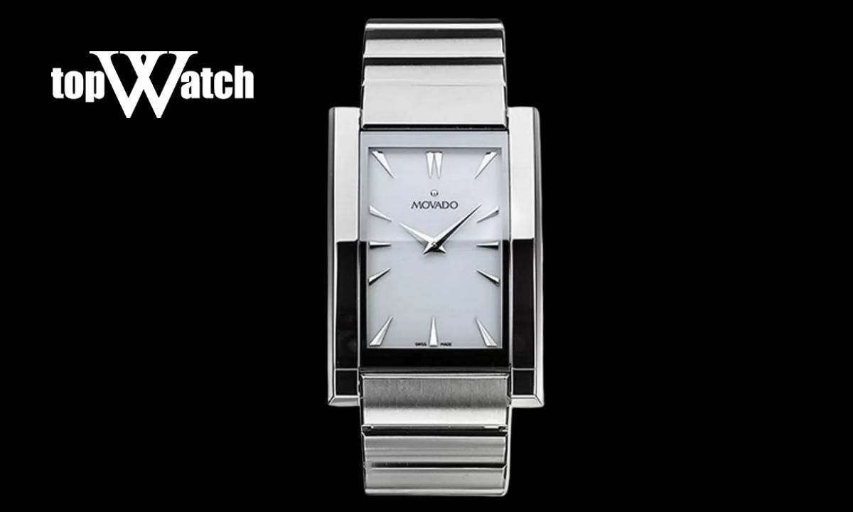 Gợi ý 6 mẫu đồng hồ Movado mặt chữ nhật thanh lịch, tối giản và sang trọng Đồng Hồ Movado Mặt Chữ Nhật Nam La Nouvelle 0605560
