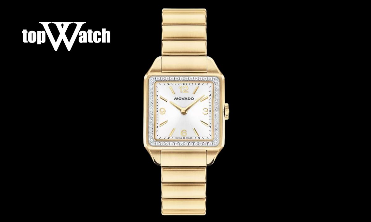 Gợi ý 6 mẫu đồng hồ Movado mặt chữ nhật thanh lịch, tối giản và sang trọng Đồng Hồ Movado Nữ Heritage 1917 3650250
