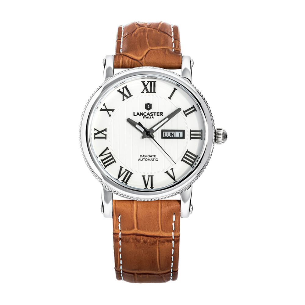 Đồng hồ Lancaster Nam OLA0691L/SS/BN/MR Dây Da 44mm