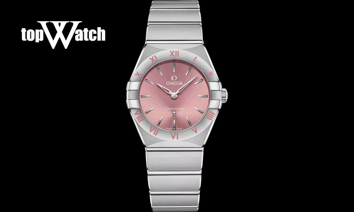 Gợi ý 11 mẫu đồng hồ Omega nữ dây kim loại thanh lịch, sang trọng Đồng hồ Omega Constellation 131.10.28.60.11.001 28mm