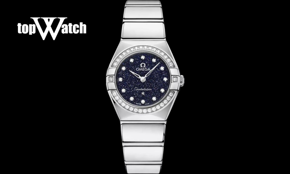 Gợi ý 11 mẫu đồng hồ Omega nữ dây kim loại thanh lịch, sang trọng Đồng hồ Omega Constellation 131.15.25.60.53.002 25mm