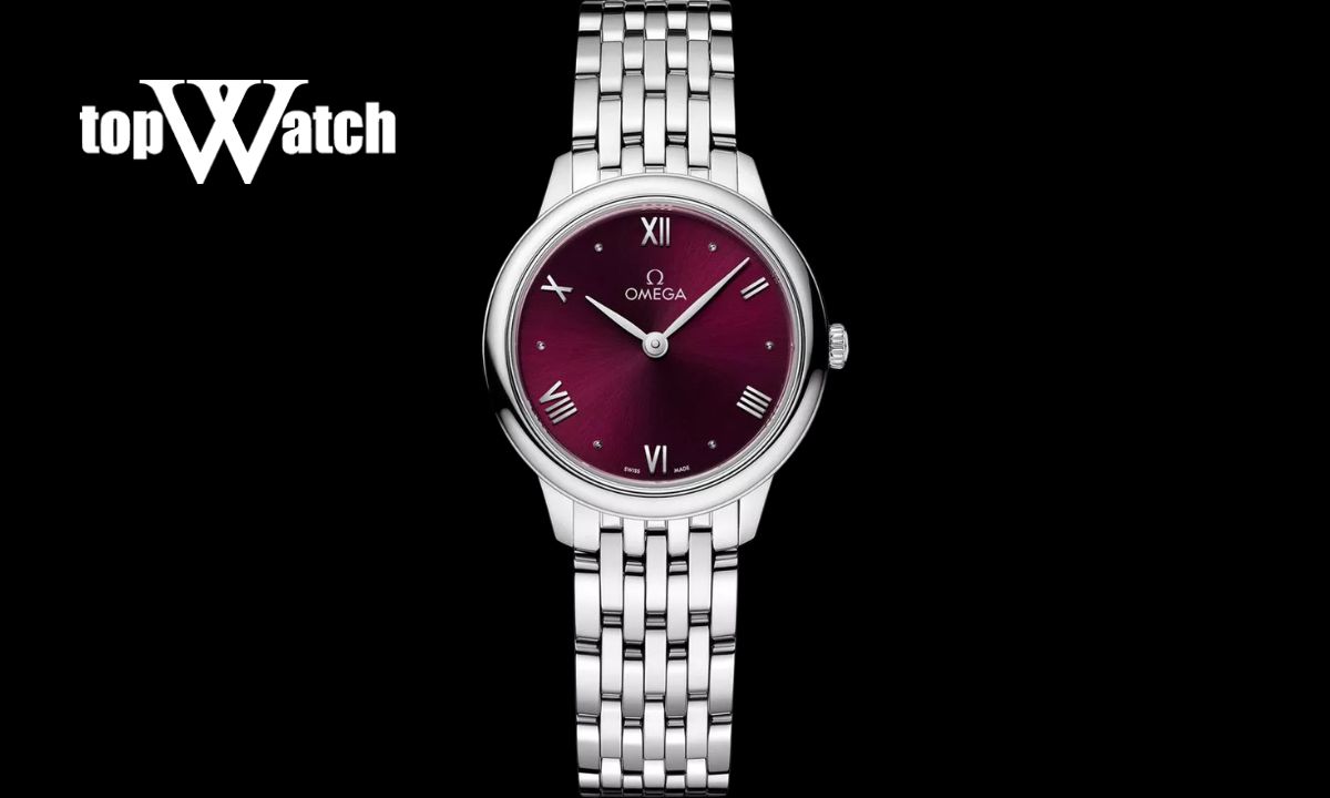 Gợi ý 11 mẫu đồng hồ Omega nữ dây kim loại thanh lịch, sang trọng Đồng hồ Omega De Ville 434.10.28.60.11.001 Prestige 27.5mm