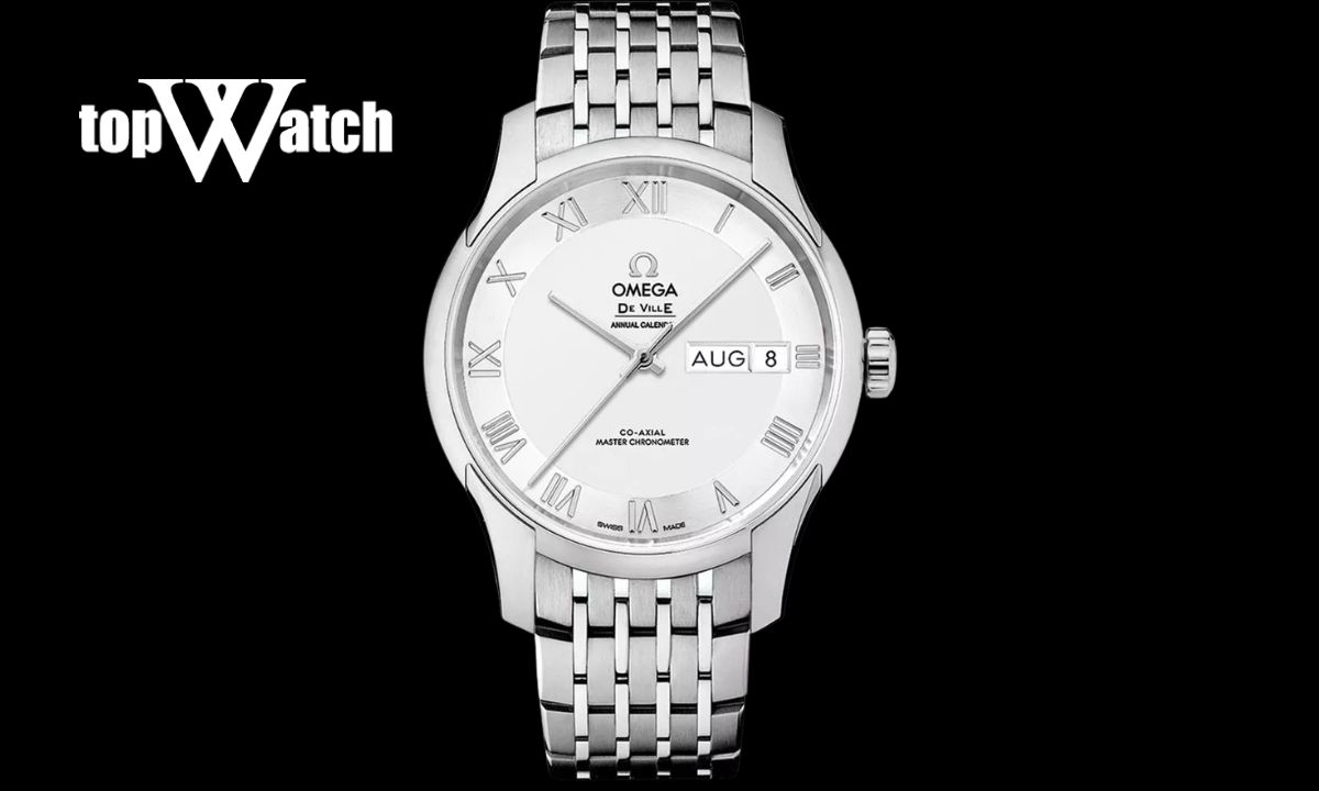 Gợi ý 7 mẫu đồng hồ Omega nam dây kim loại đẹp, nổi bật cho quý ông Đồng Hồ Omega Nam Dây Kim Loại 433.10.41.22.02.001