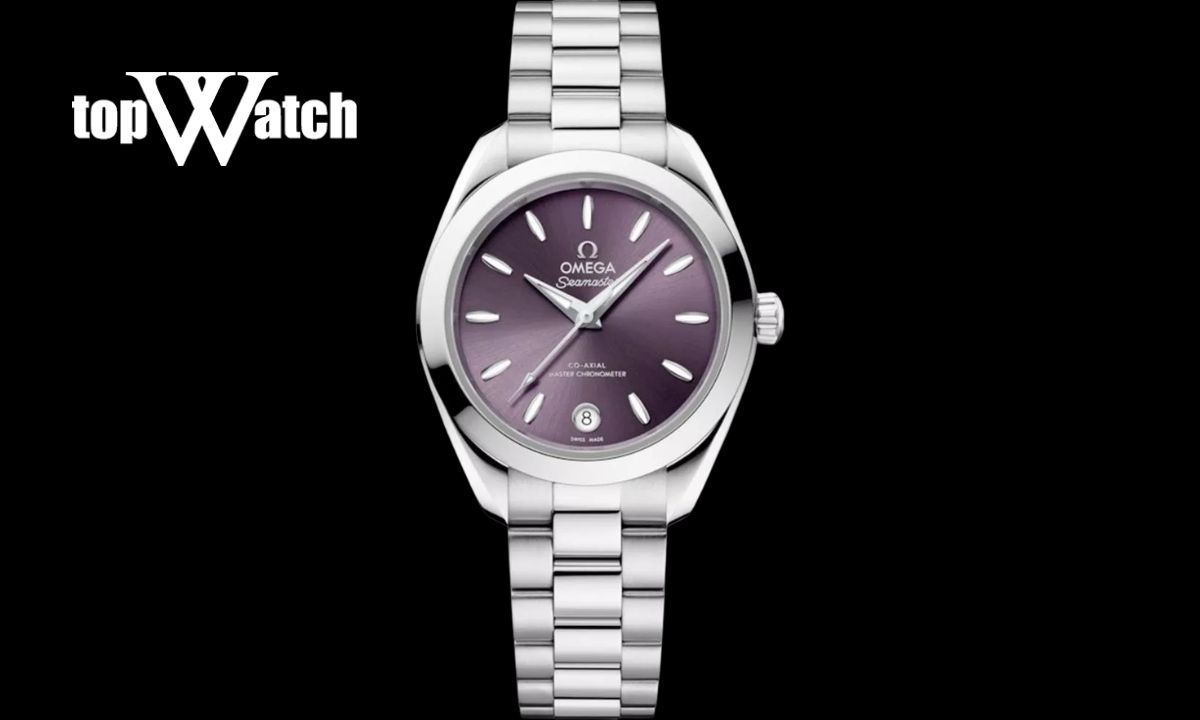 Gợi ý 11 mẫu đồng hồ Omega nữ dây kim loại thanh lịch, sang trọng Đồng hồ Omega Seamaster 220.10.30.20.10.002 Aqua Terra 150M 30mm